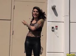 Lucy gets her snatch fucked and gets that cum all over her face